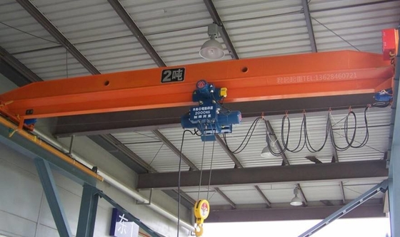 Efficient Material Handling Single Girder Overhead Crane 5 Ton