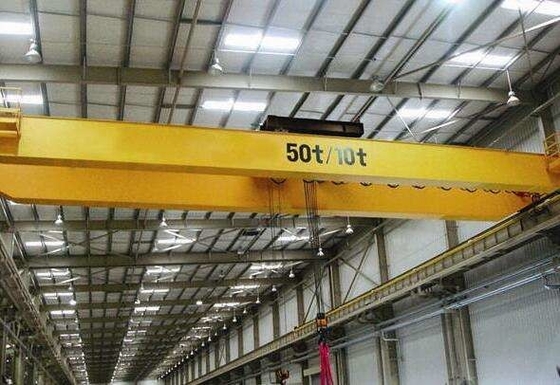 European standard overhead crane double Girder 10T High Lifting Speed with electric hoist facotry plant bridge crane