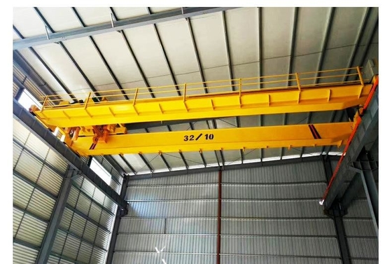 43kg/m or QU70 Steel Track Recommended Double Girder Overhead Crane with Easy Maintenance