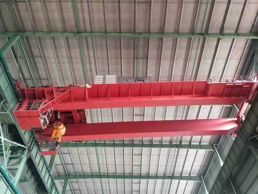 43kg/m or QU70 Steel Track Recommended Double Girder Overhead Crane with Easy Maintenance