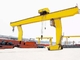 Box Type L Leg 30 Ton Gantry Crane Single Girder Workshop Loading Unloading Crane