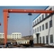 Industrial Single Girder Semi Gantry Crane 20 Ton Rail Mounted RMG Crane