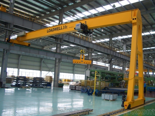 Durable Frame Single Girder Gantry Crane Mini Mobile 1 Ton 2 Ton 3 Ton