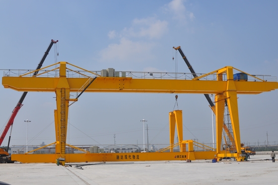 CE Electric A5 16/3.2T Double Girder Gantry Crane Materials Loading Unloading Crane