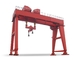 IP55 50 Ton Rail Mounted Double Girder Gantry Crane For Material Handling