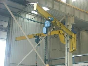 2-6m Span 500KG Double Arm Jib Crane 360 Degree Slew Angle