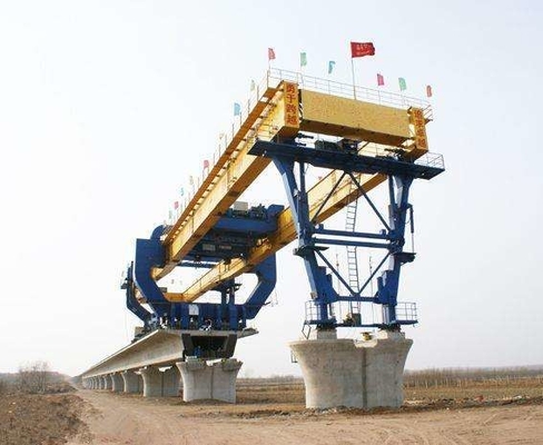 A5 A7 80 Ton Bridge Girder Launching Machine For Highway Building