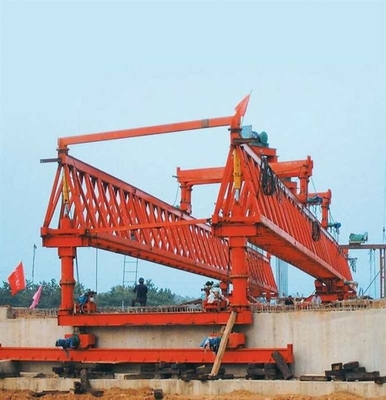 40M Span Compact Highway Bridge Erection Machine Lightweight