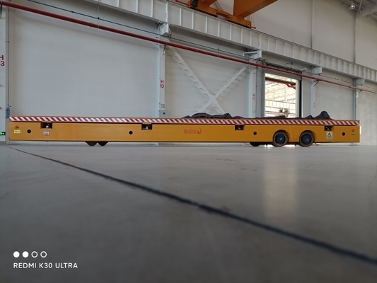 Industrial four-wheel AC 220V 10-ton electric flatbed truck with gear motor